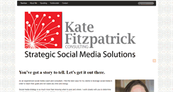 Desktop Screenshot of katefitzpatrick.com