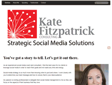 Tablet Screenshot of katefitzpatrick.com
